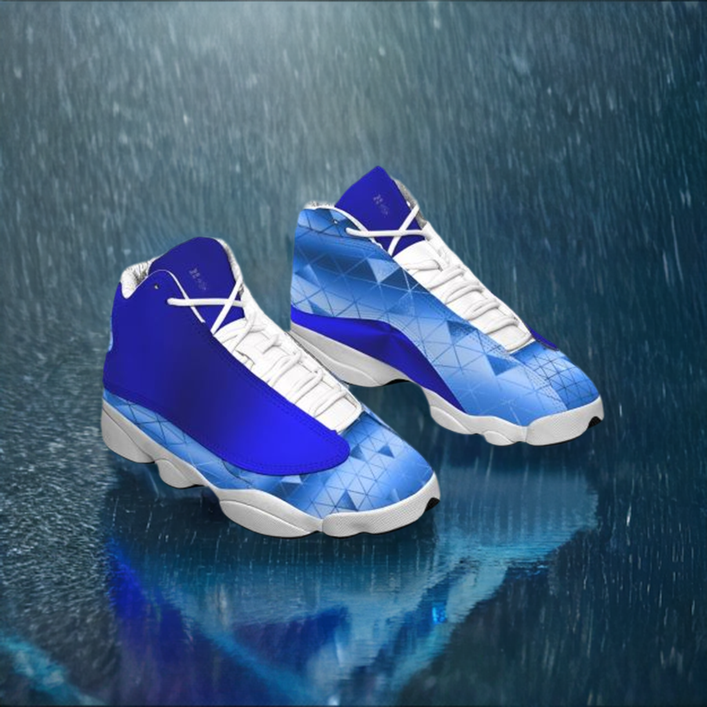 Blue Matrix Designer Basketball Shoes for Men s S.D.GOOSE