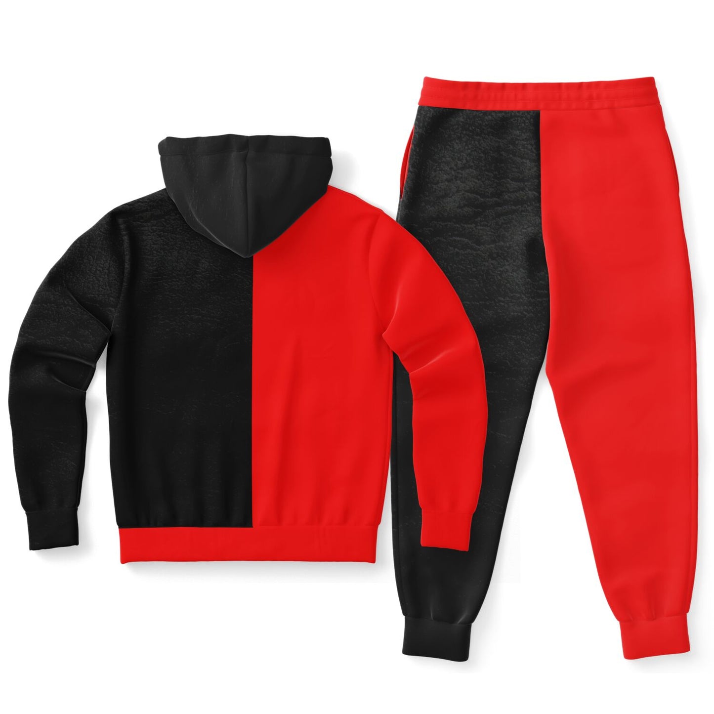 Bulls Rocking Red and Black Jogger Set for Men's