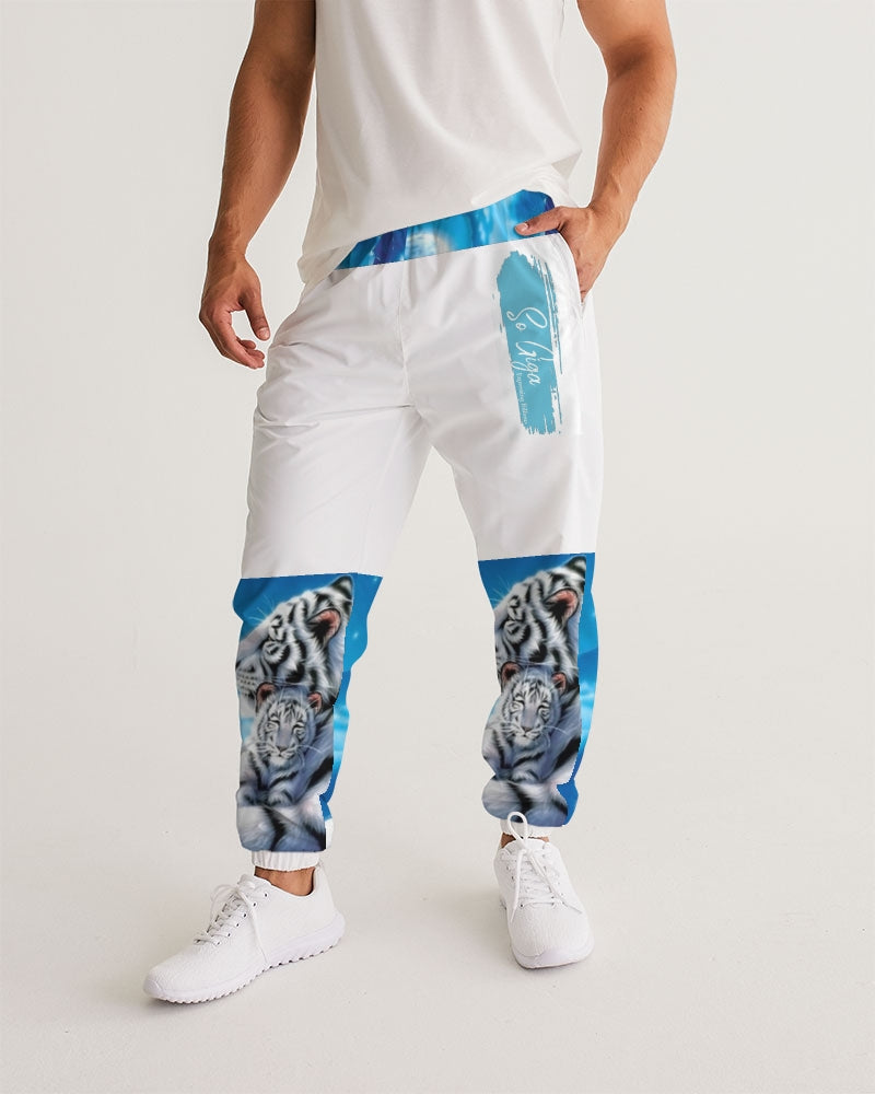 So Giga Blue Tiger Love Joggers Track Pants