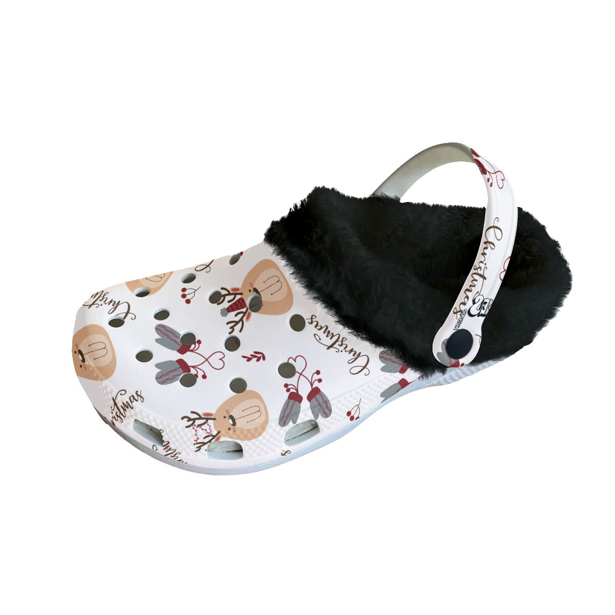 Holiday Fleece Clogs for Women's