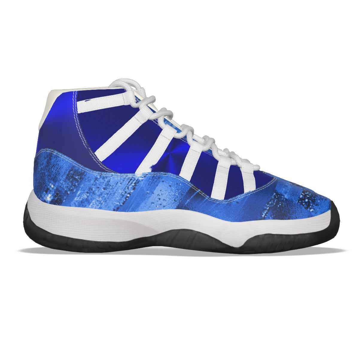 Proof's Blue Swag High Top Basketball Shoes for Men's