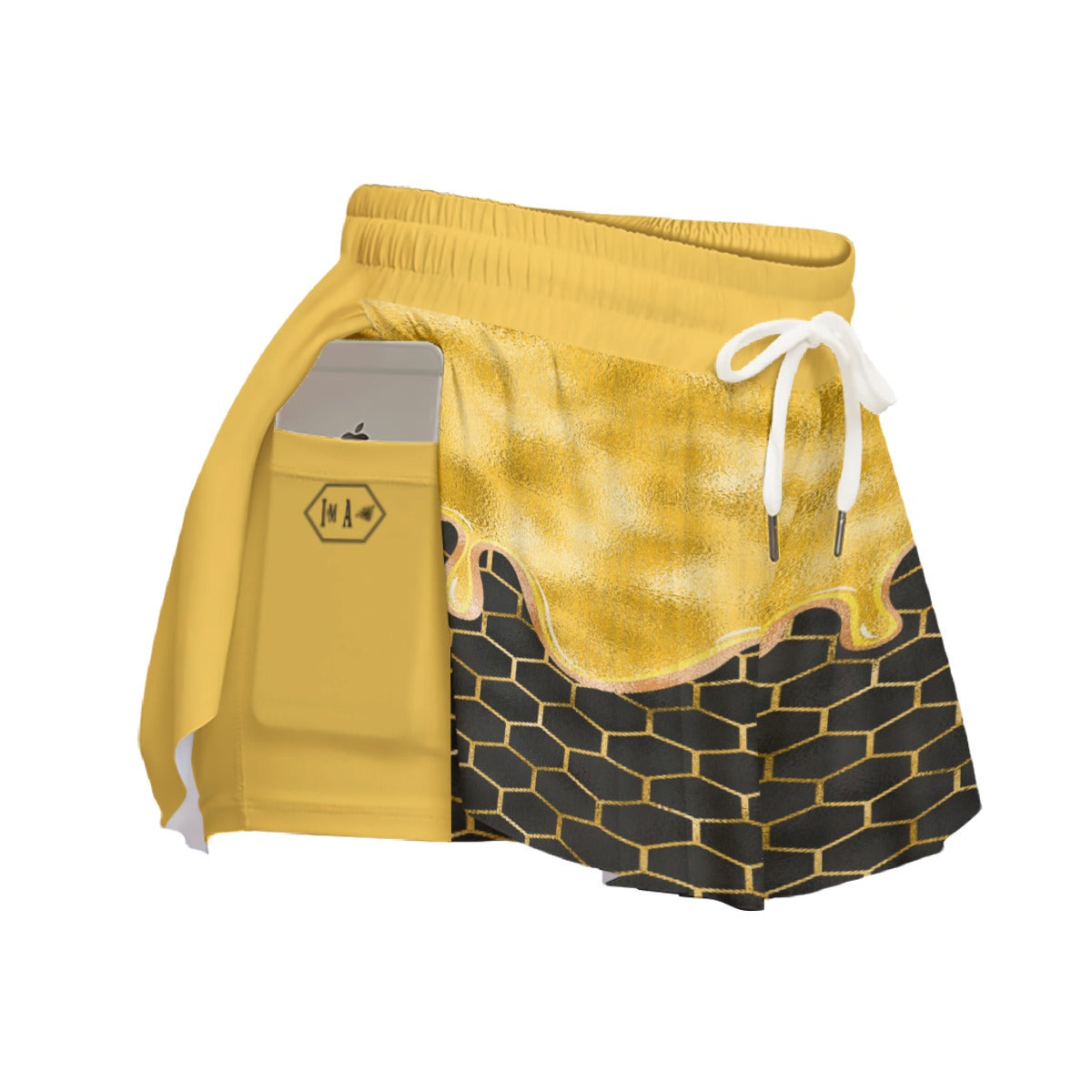 I'm A Bee "Bee A Sport" Women's Sport Skorts With Pocket