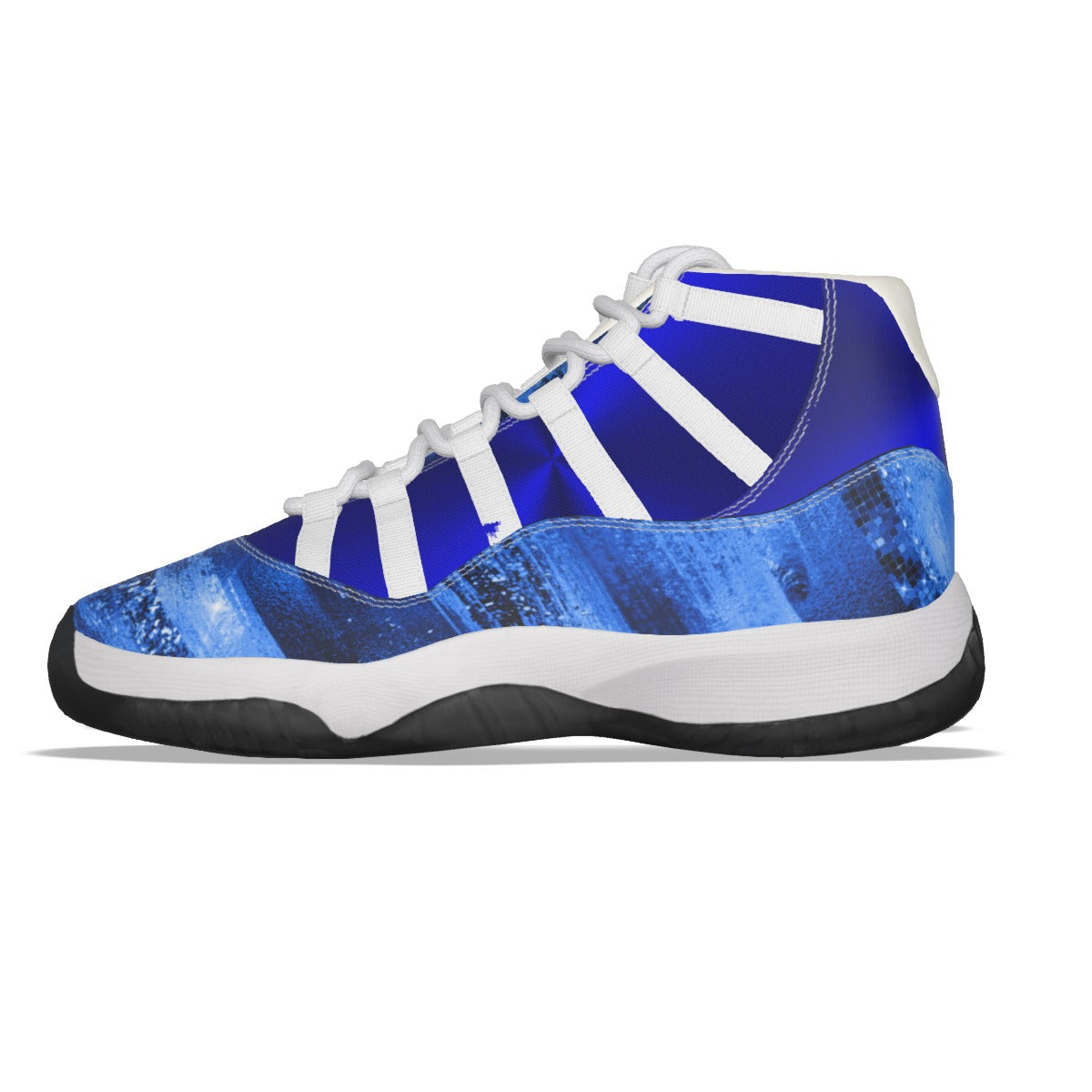 Proof's Blue Swag High Top Basketball Shoes for Men's