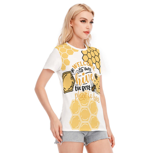 I'm A Bee "Bee the Hive" Women's Round Neck T-Shirt