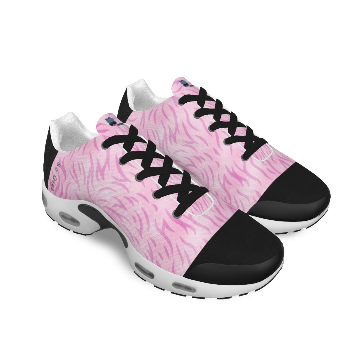 Sheep Print with black tip Cushion Sports Shoes for Women