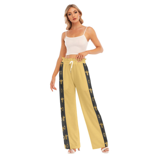 These unique wide-leg pants from I'm A Bee combine comfort and style..