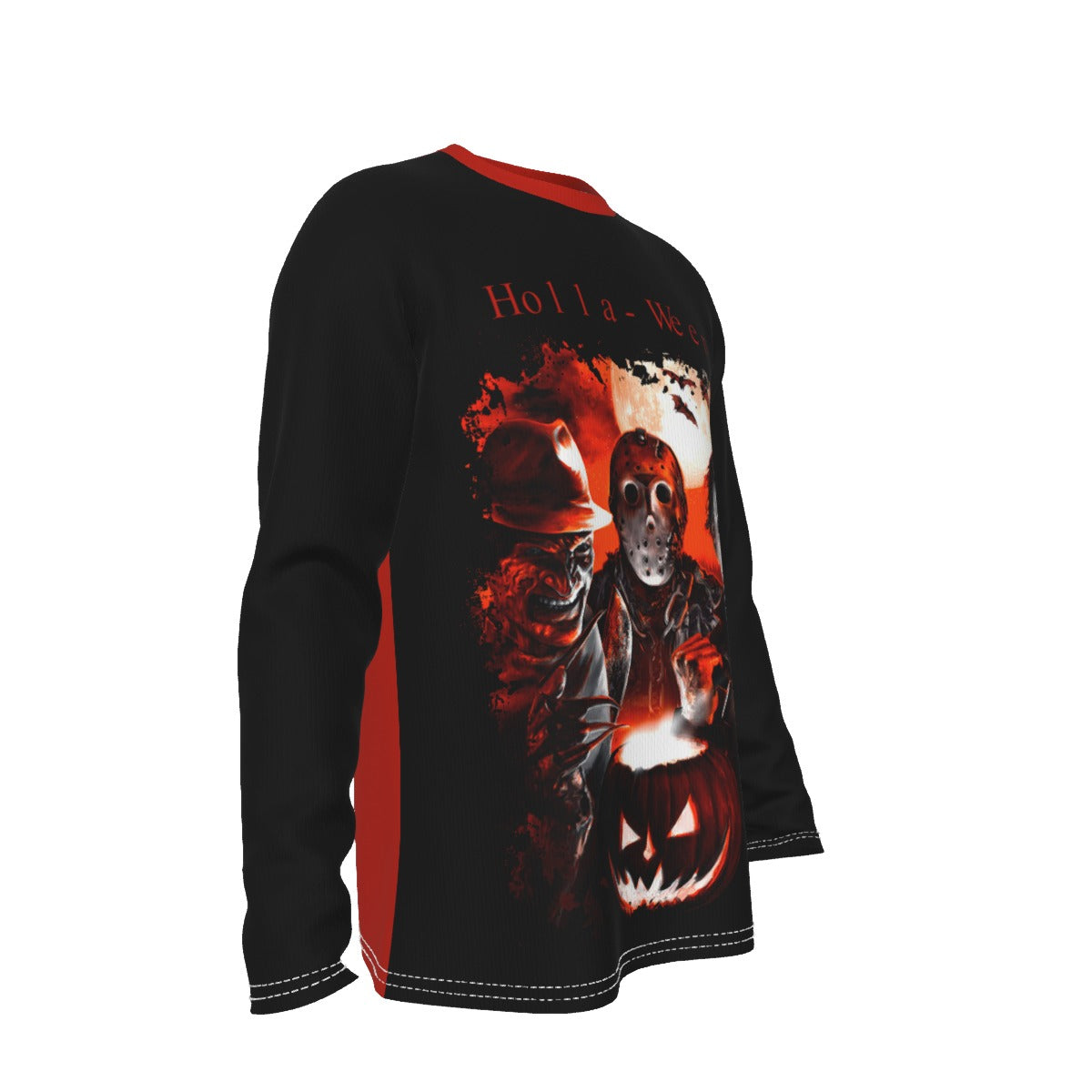 My Favorite Horror Holla-Ween Long Sleeve T-Shirt for Men's | Sizes XS-5XL
