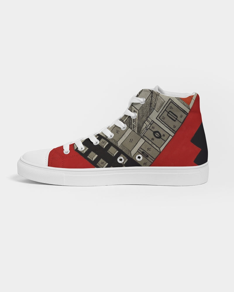 Right Side Up High-top Canvas Shoe for Men's