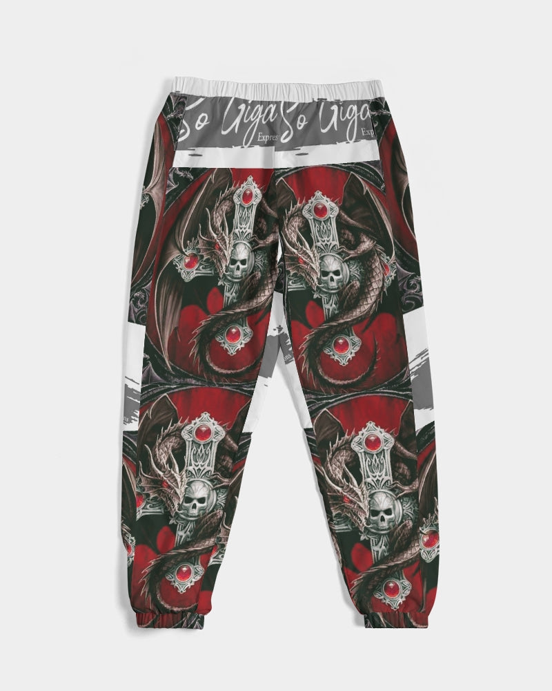 Crowne Red Men's Track Pants for Men's