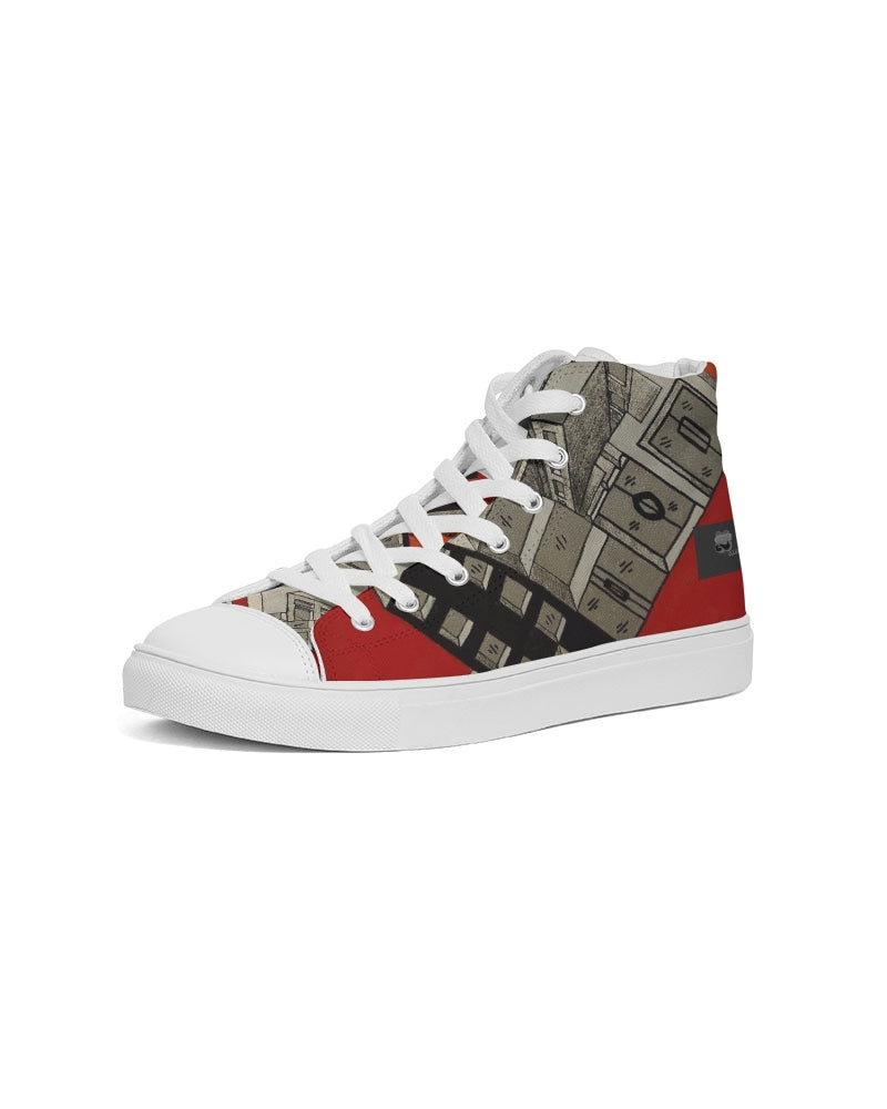 Right Side Up High-top Canvas Shoe for Men's