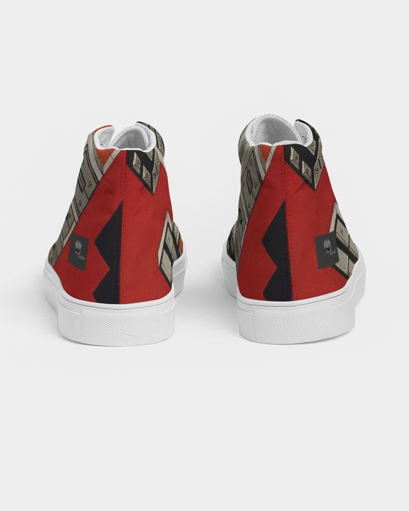 Right Side Up High-top Canvas Shoe for Men's