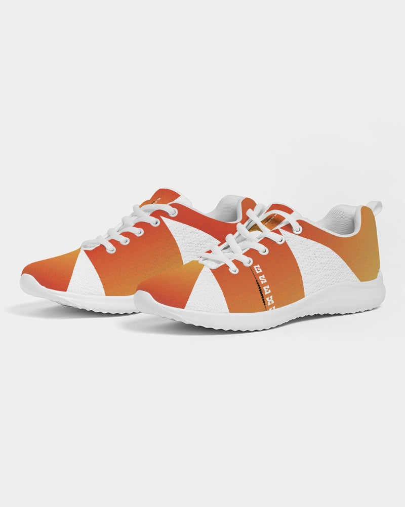 GSexy Brand Orange and White Orange Status Athletic Shoe for Men's side