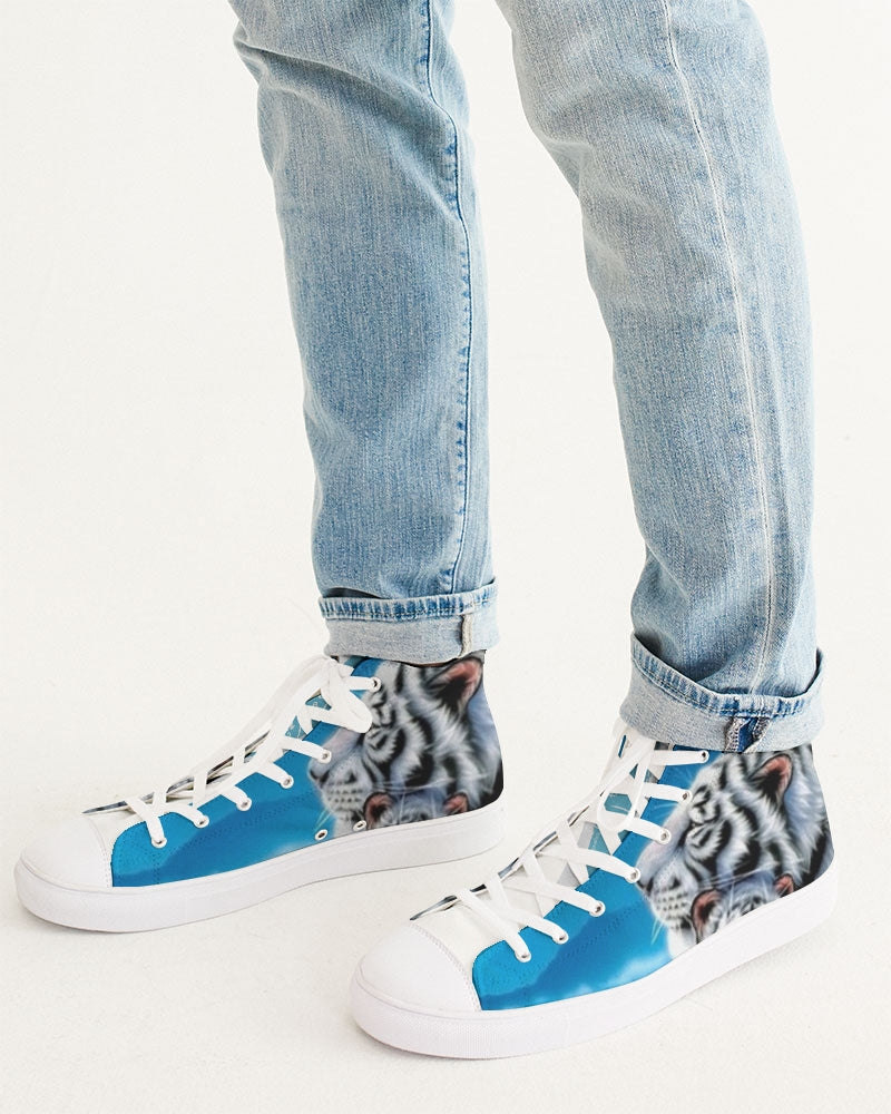  Tiger Love High-top Canvas Shoe 