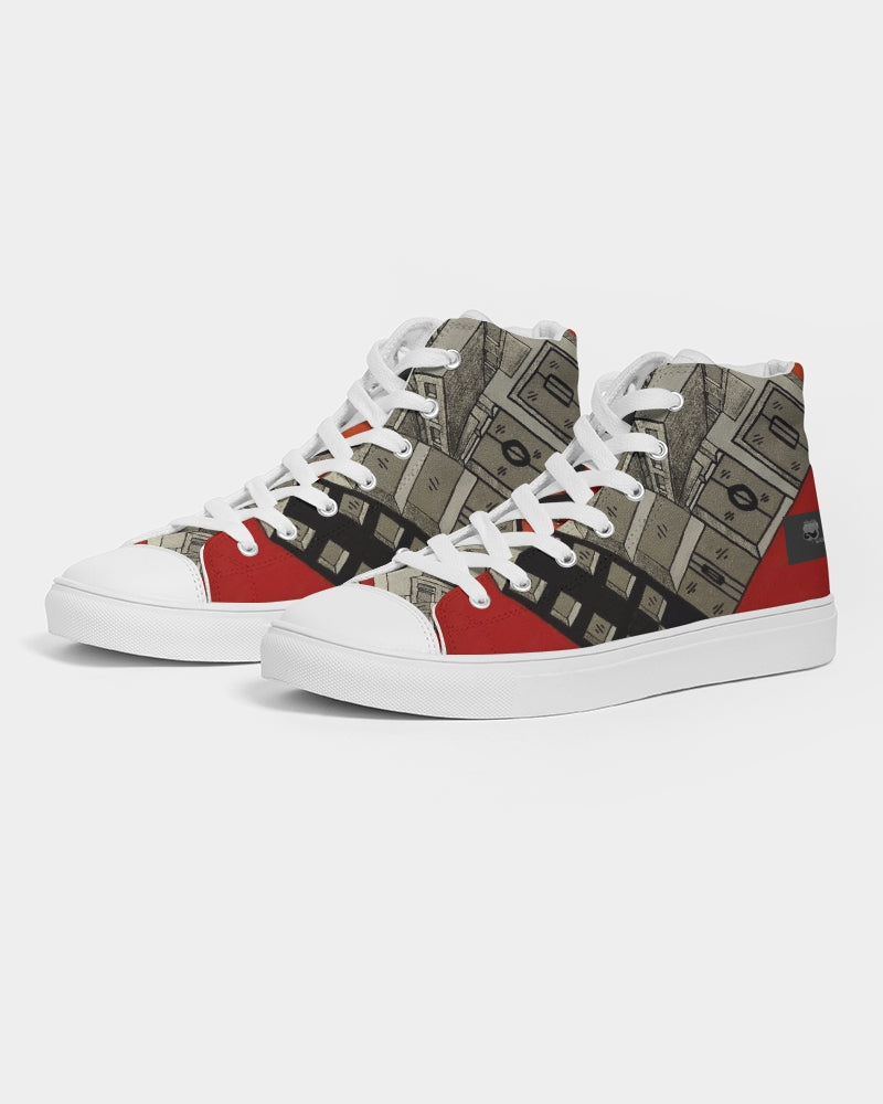 Right Side Up High-top Canvas Shoe for Men's