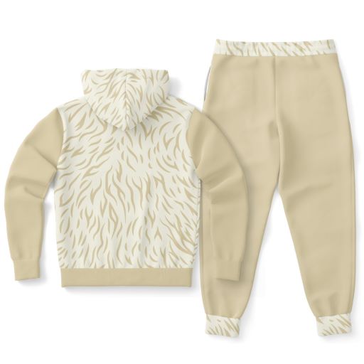 BAD-Bear Pullover Hoodie and Jogger Pants Set for Unisex Adults